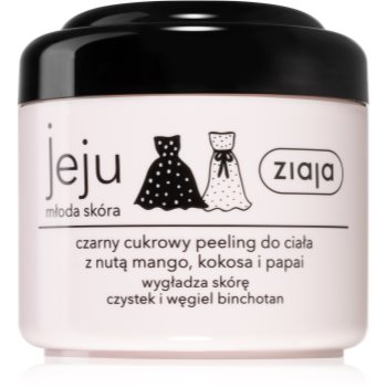 Ziaja Jeju Young Skin exfoliant de corp cu zahăr negru - imagine 2